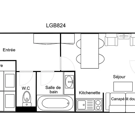 Confortable 2 Pieces, Skis Aux Pieds, Proche Commerces - Fr-1-182a-17 * Courchevel