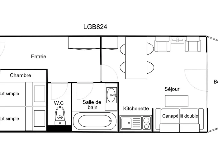 Confortable 2 Pieces, Skis Aux Pieds, Proche Commerces - Fr-1-182a-17 * Courchevel